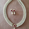 Ruby pearls and banger bling