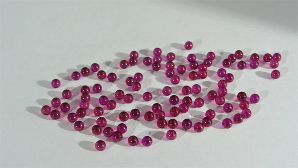 Ruby Ball Size Choice Sphere Shape Lab Created Corundum Gems